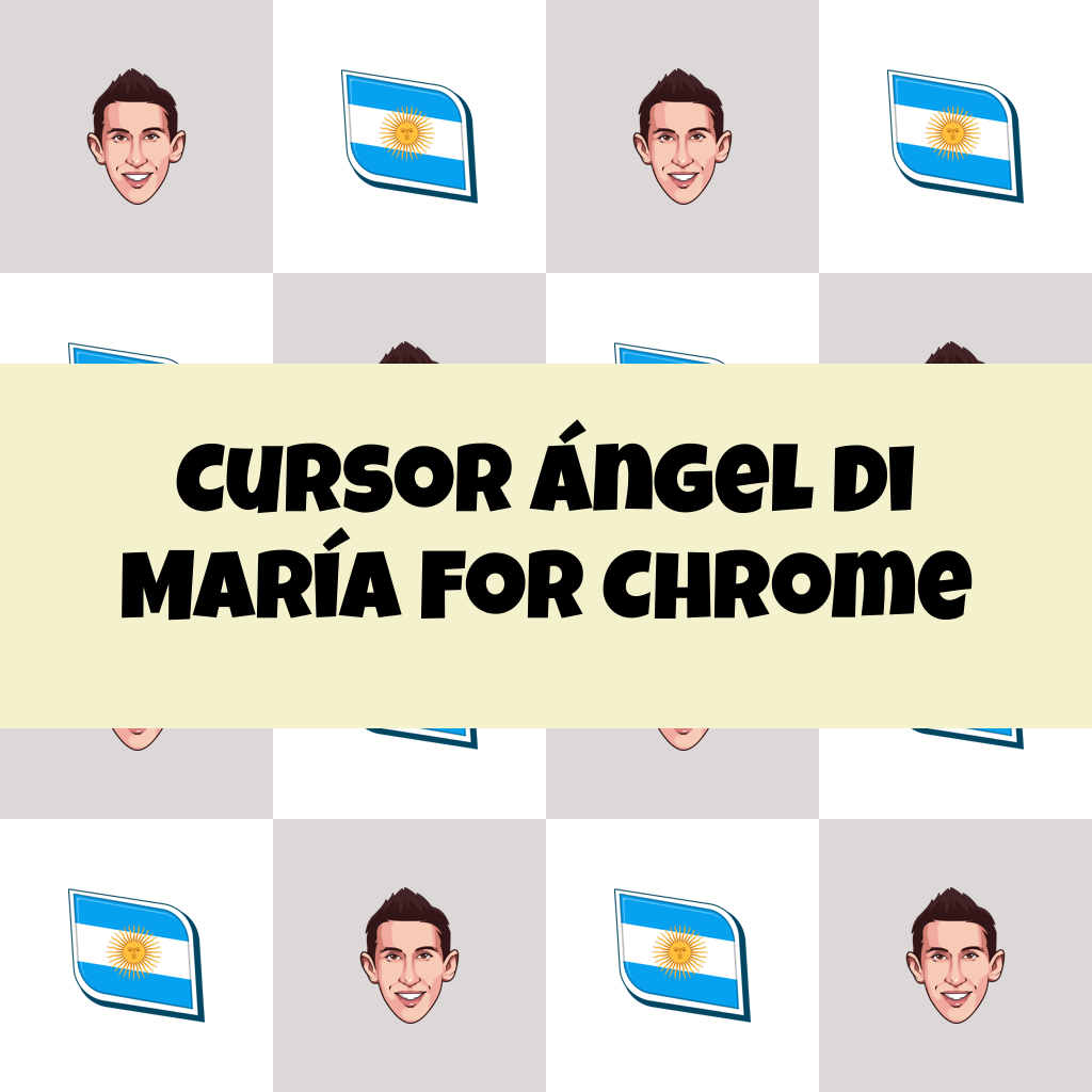 Cursor Ángel Di María For Chrome